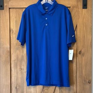 Nike Men's Blue Polo Shirt